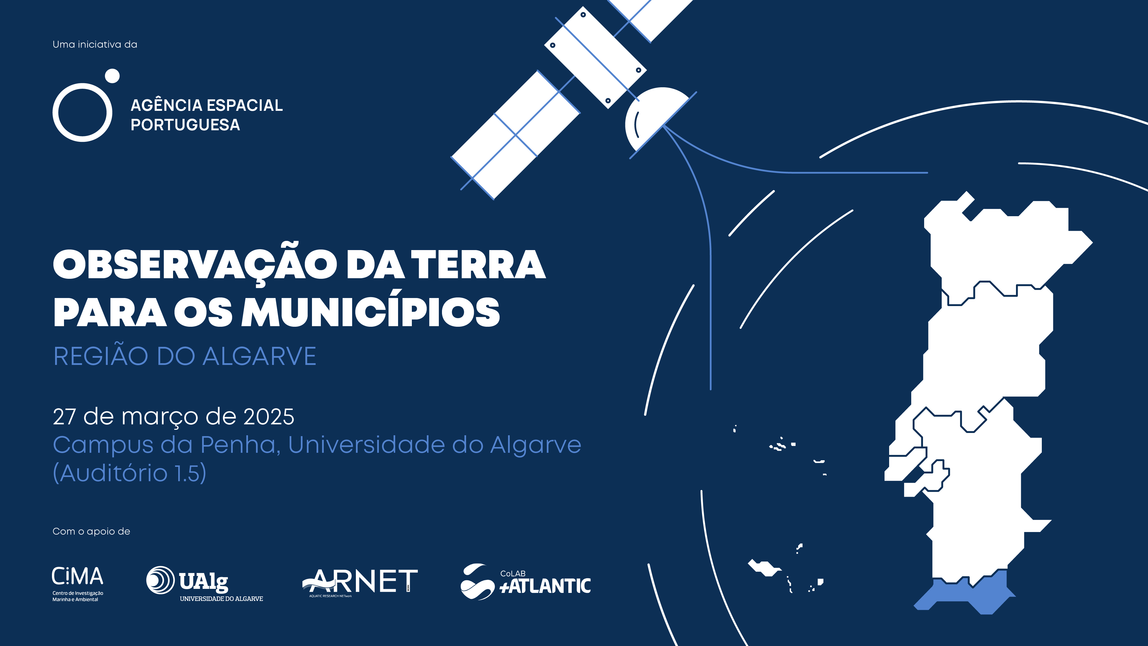 Conferência sobre Observação da Terra para os Municípios no Algarve