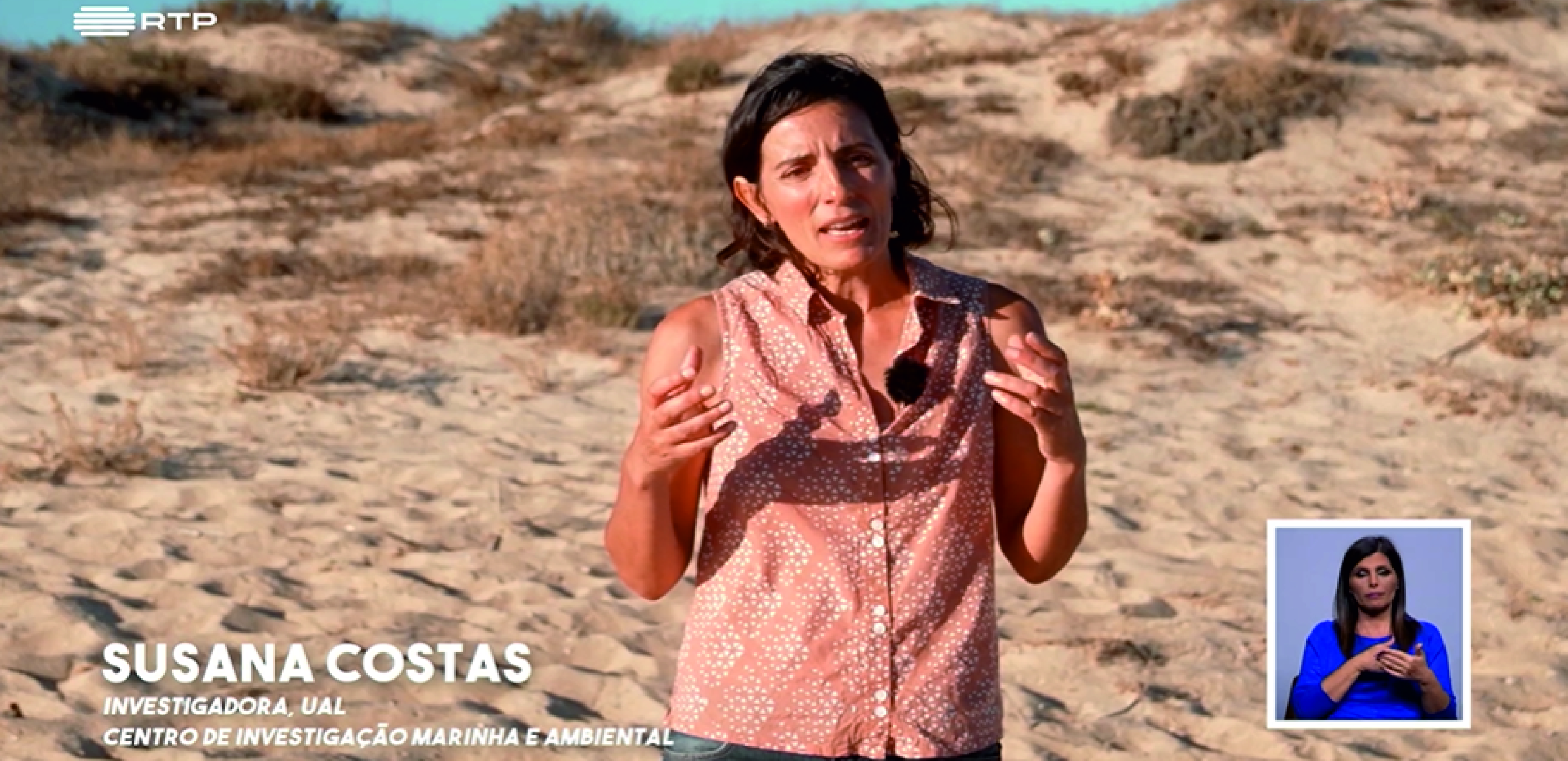 Susana Costas, investigadora do CIMA, participou no episodio 30 o programa da RTP Biosfera intitulado 