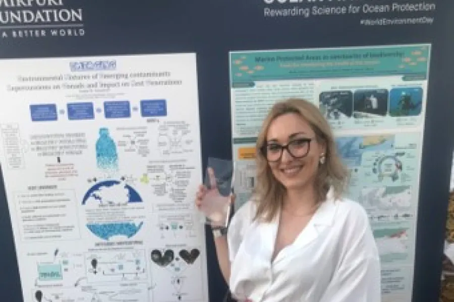 Ocean Award prize from the Mirpuri Foundation
