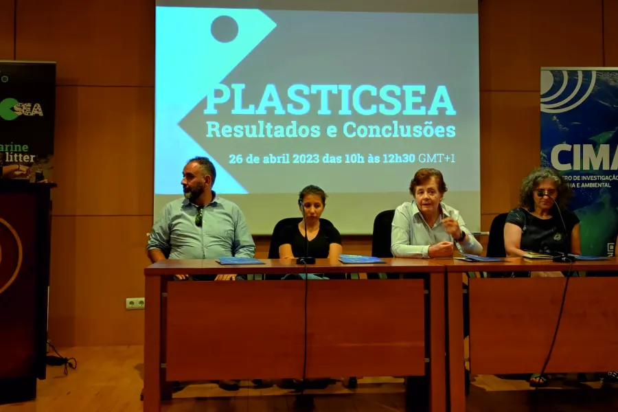 Evento de encerramento do projeto "PlasticSea: Resultados e Conclusões"