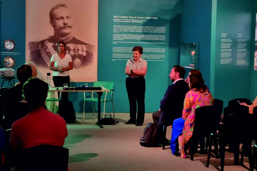 A Professora Maria João Bebianno apresentou em Cascais os resultados do projeto “GLOBOCEAN”